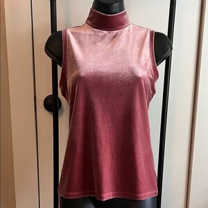 Gap velour sleeveless top